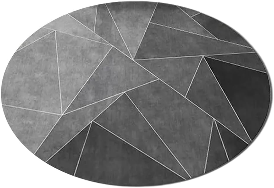 TOMVAES Office Chair Mat for Carpet/Hardwood Floors,120X120Cm Anti-Slip Desk Chair Mat, Highly Quality Computer Chair Mat for Rolling Chair, Multi-Purpose Floor Protector for Home Office (Blue)