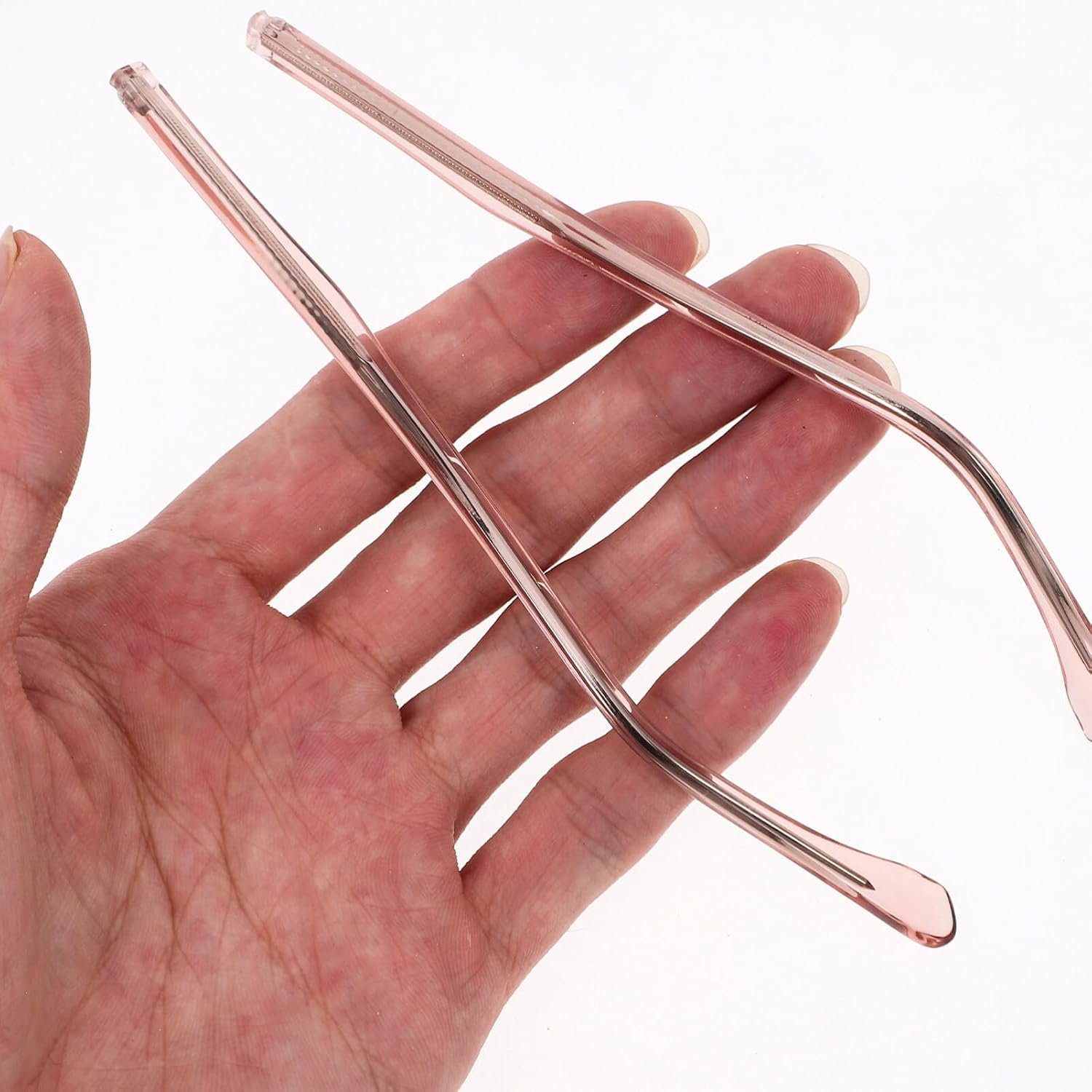 Homoyoyo Metal Glasses Replacement Temple Glasses Arm Replacement, 1 Pair Universal Metal Eyeglass Arm for Black image number 4