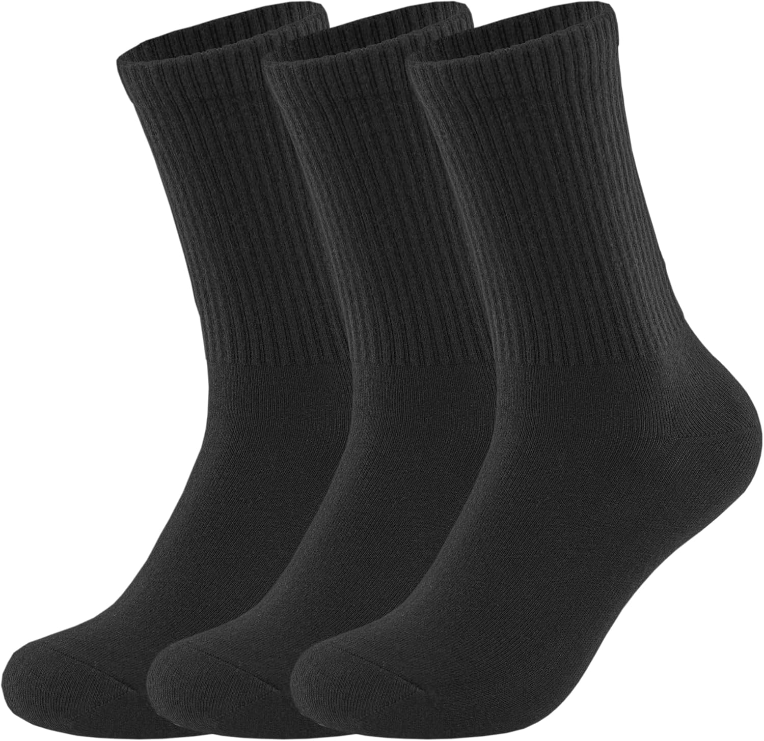 3-6 Pairs Crew Socks Women,Casual Athletic Aesthetic Socks Combed Cotton Socks for Women Granola Girls Clothes