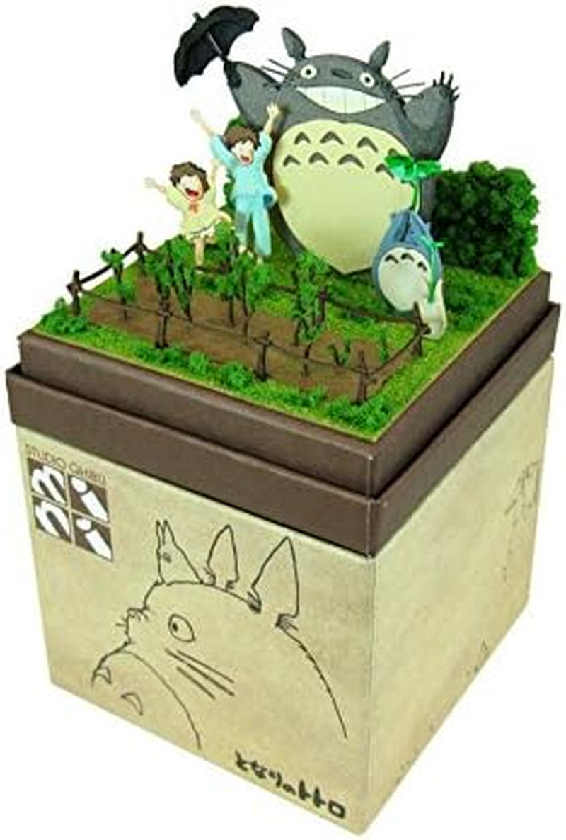 Sankei MP07-49 Studio Ghibli Mini My Neighbor Totoro Dondo Kodo Odori Non-Scale Paper Craft image number 3