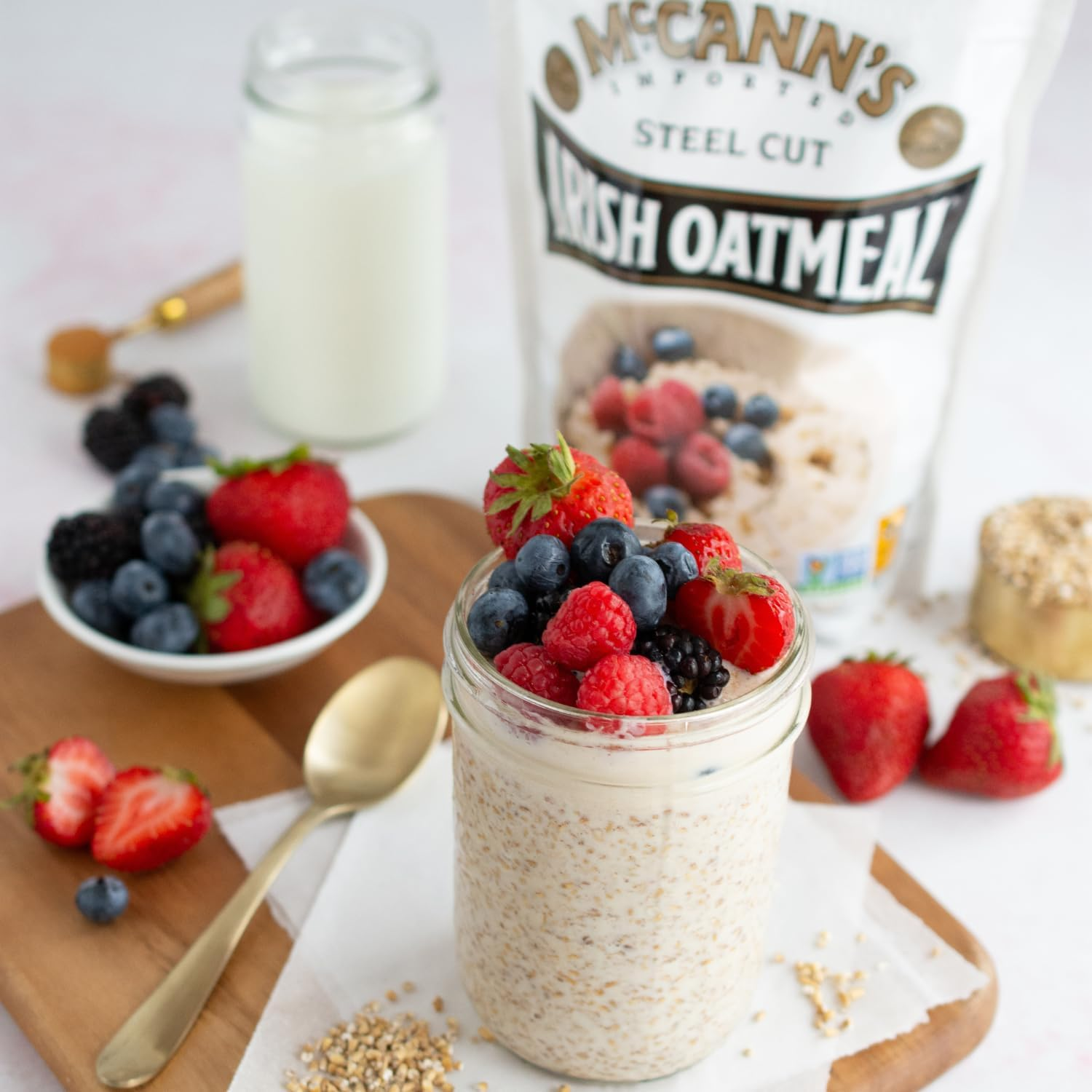 Mccann'S Irish Oatmeal, Traditional Steel Cut Oats, 28 Ounce Bag image number 5