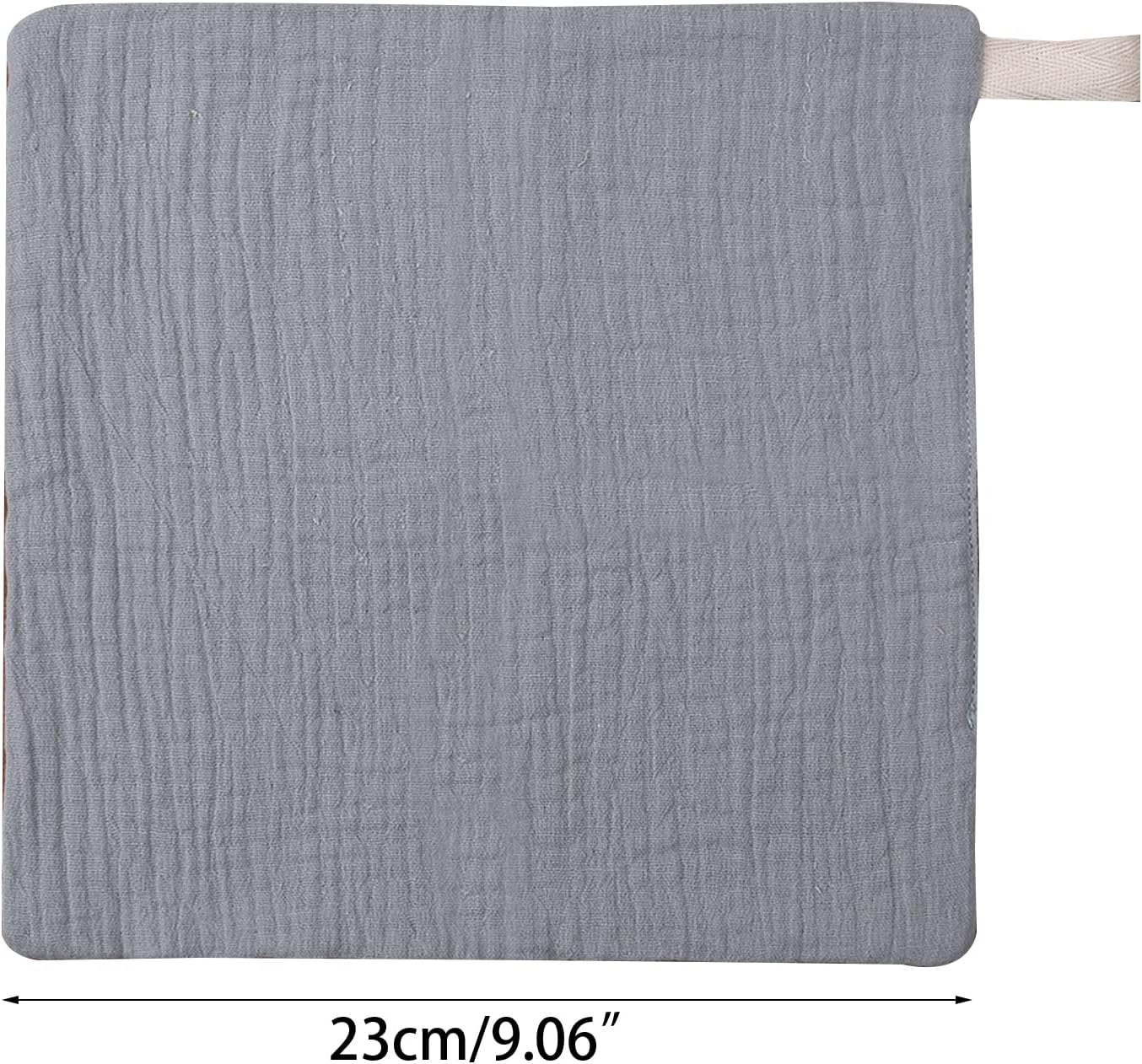 Wash Cloth for Baby, Pack of 10 Hand Towels, Wash Squares, 23 X 23 Cm / 9.06 X 9.06 Inches, Baby Burp Cloth, Cotton Face Cloths, Super image number 1