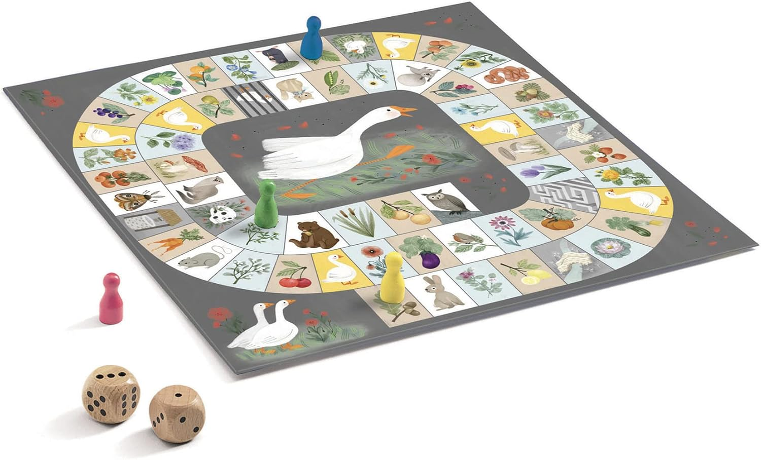 Djeco DJ05232 Goose Board Game image number 2
