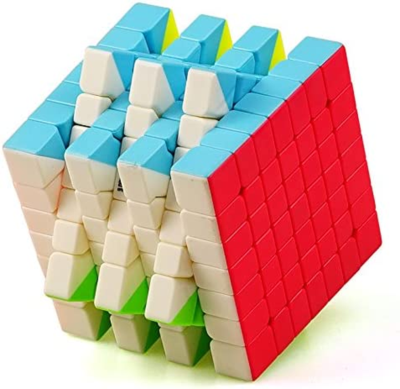Cuberspeed Qiyi 7X7 Stickerless Speed Cube Qixing S2 Mofangge MFG Qixing S V2 Color Speed Cube image number 2