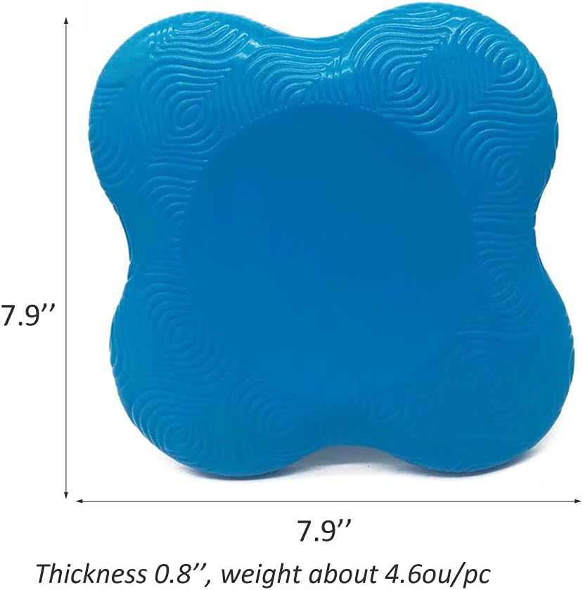 Yoga Knee Pad Support, Non Slip Cushion for Knees Thick Kneeling Pad, Soft Yoga Knee and Elbow Wrist Pads for Women/Men, for Kneeling Down, Workout, Pilates Exercise 2 Pack image number 1