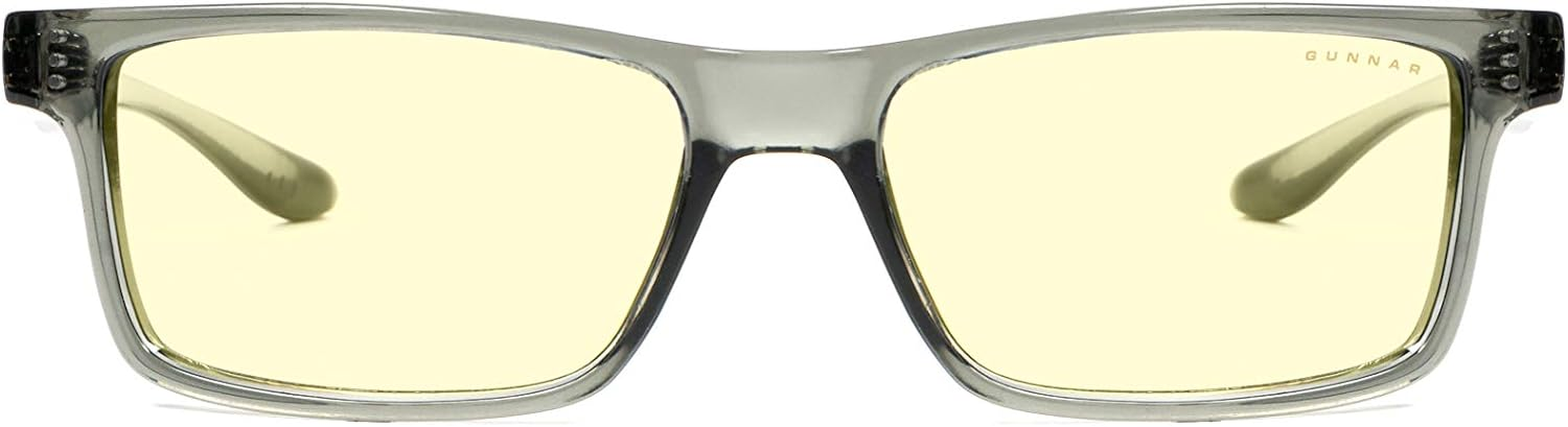 GUNNAR - Gaming and Computer Glasses - Blocks 65% Blue Light - Oakland, Onyx, Amber Tint, Natural Focus, Amber, One Size image number 3