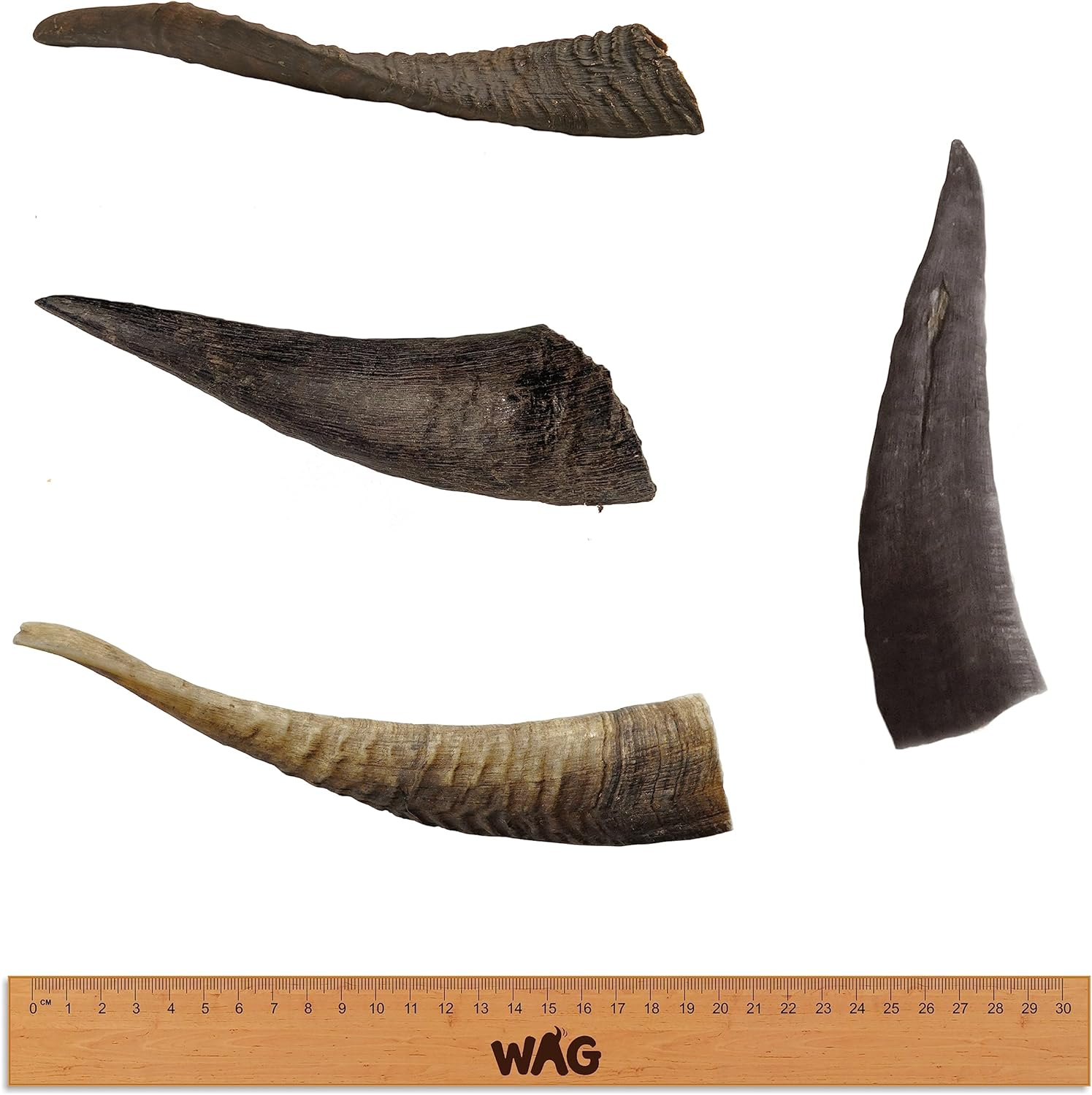 WAG Goat Horn Dog Treat, 4 Pack, Small image number 2