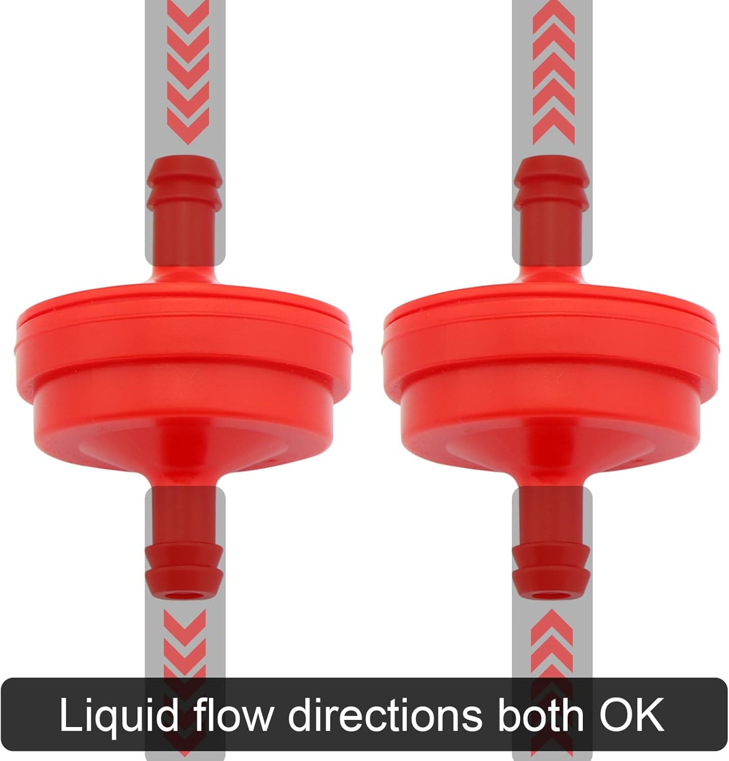 Windance Inline Fuel Filter Kit,Include 1 Meter 1/4 Inch ID Fuel Hose 5Pcs Fuel Filters 10Pcs Tube Clamp Fuel Line Replacement for Motorcycle/Tractor/Lawn Mower/Boats/Atv/Go Karts image number 5