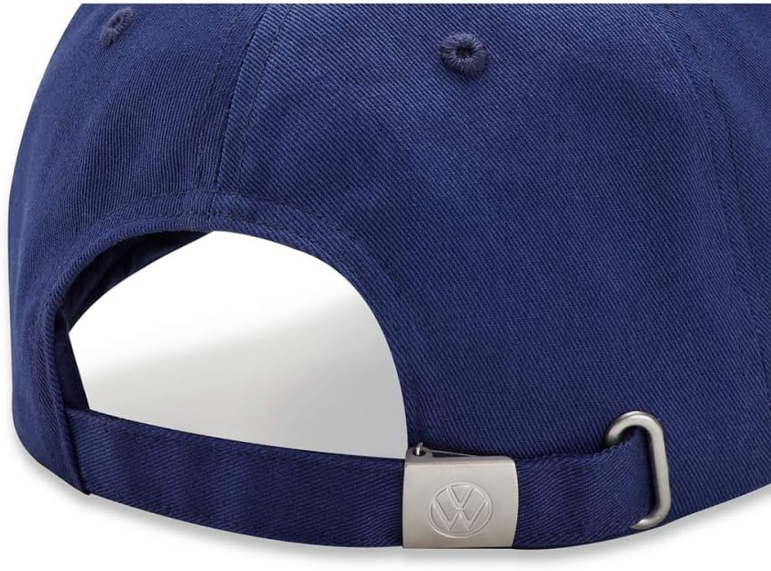Volkswagen 000084300AT530 Basecap Kappe Cap Baseballcap Blau, Mit Neuem VW Logo image number 1