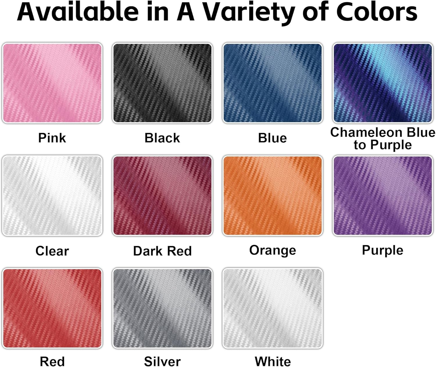 Lypumso 3D Blue Carbon Fiber Vinyl Wrap, Car Wrap Film Roll with Air-Release Technology for DIY Use, Car Auto Decal Exterior and Interior Wrapping Film, Vehicle Self Adhesive Sticker(1Ft X 5FT) image number 2