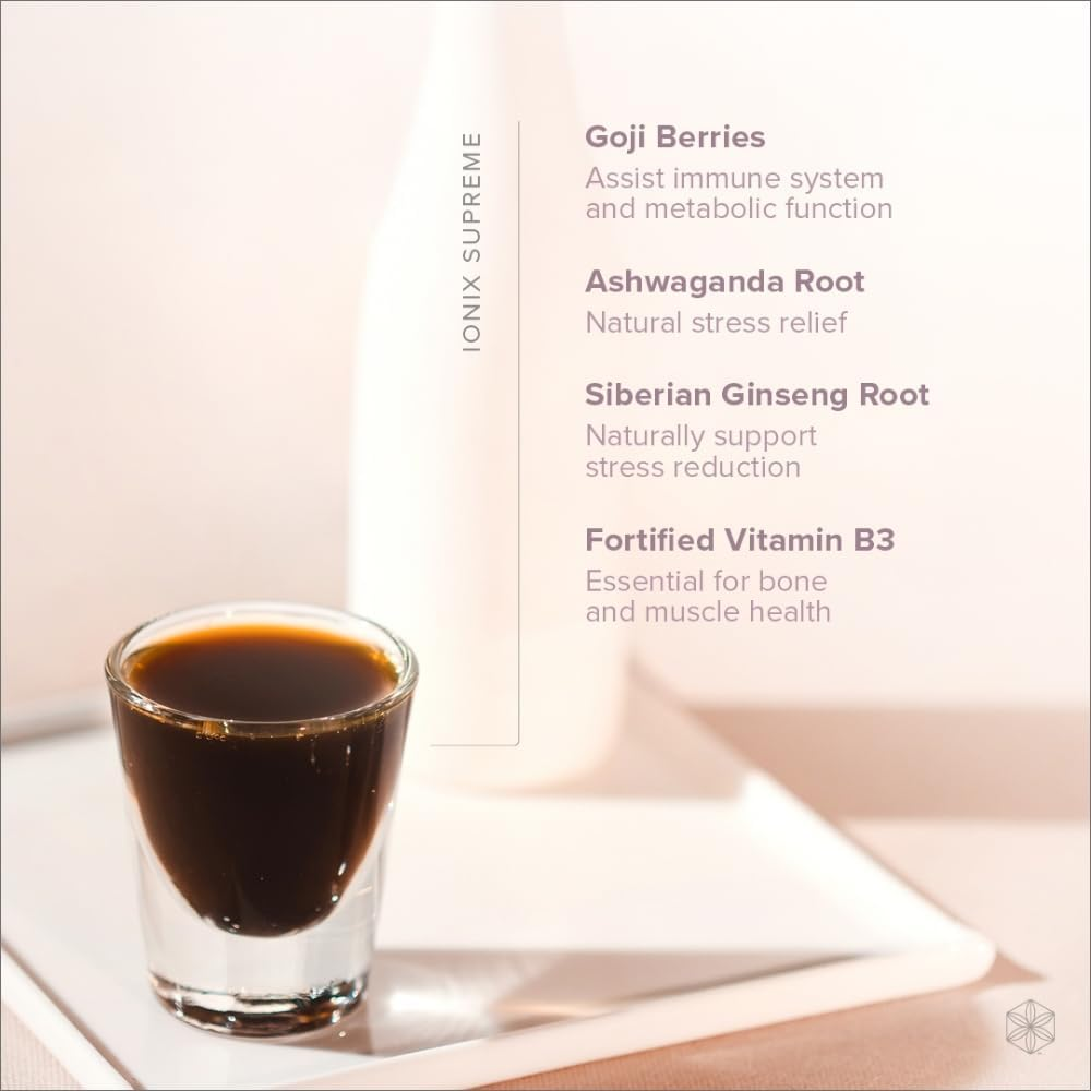 ISAGENIX - Ionix Supreme Liquid Drink - Superfood, Stress Reliever - 946 Ml - Natural Fruit Flavoured image number 2