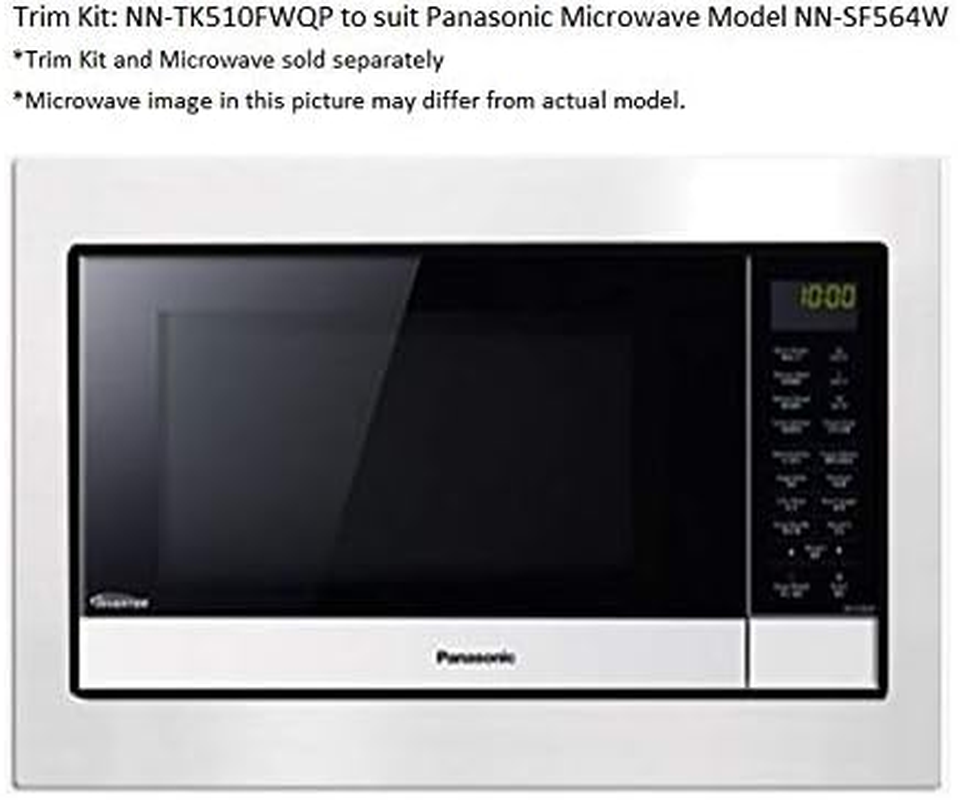 Panasonic 27L 1000W Flatbed Inverter Microwave Oven, White (NN-SF564WQPQ) image number 5