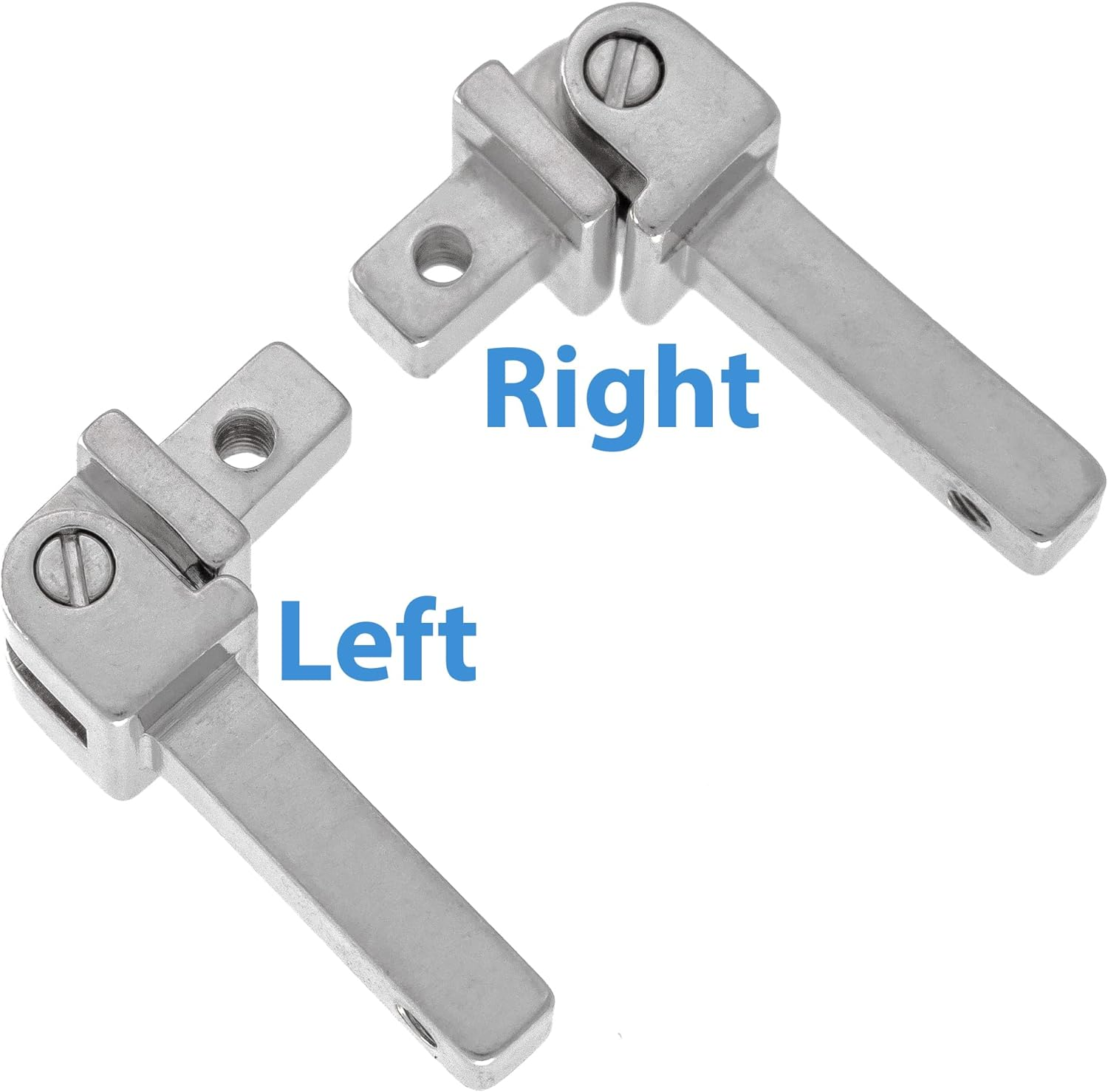 2 Set 4Pcs 2.5Mm Stainless Steel Universal Barrel Spring Hinge Assembly Eyeglass Frame Glasses Replacement Part - Optical Insert Eye Wear Specs Repair Screw in Temple Joint Spectacles Bracket image number 1