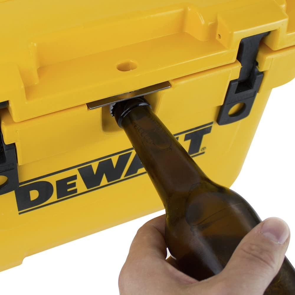 DEWALT DXC10QT 10 Qt Roto Molded Cooler, Yellow image number 1