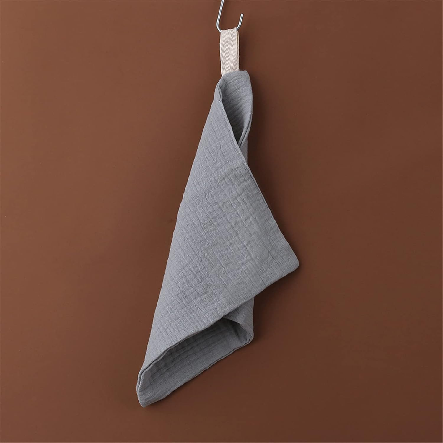 Wash Cloth for Baby, Pack of 10 Hand Towels, Wash Squares, 23 X 23 Cm / 9.06 X 9.06 Inches, Baby Burp Cloth, Cotton Face Cloths, Super image number 6