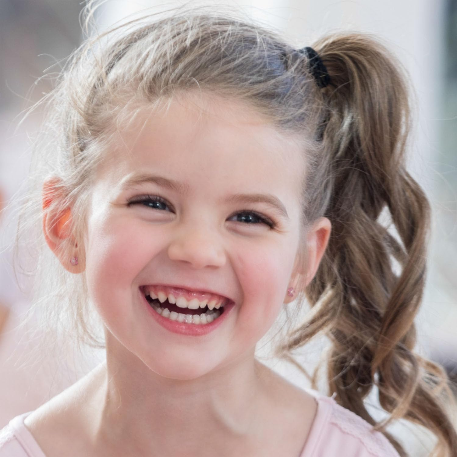 100PCS Black Hair Elastic Ties for Thick and Curly Hair Hair Bobbles Hair Ties Ponytail Holders Hair Bands for Women No Metal Hair Ties image number 1