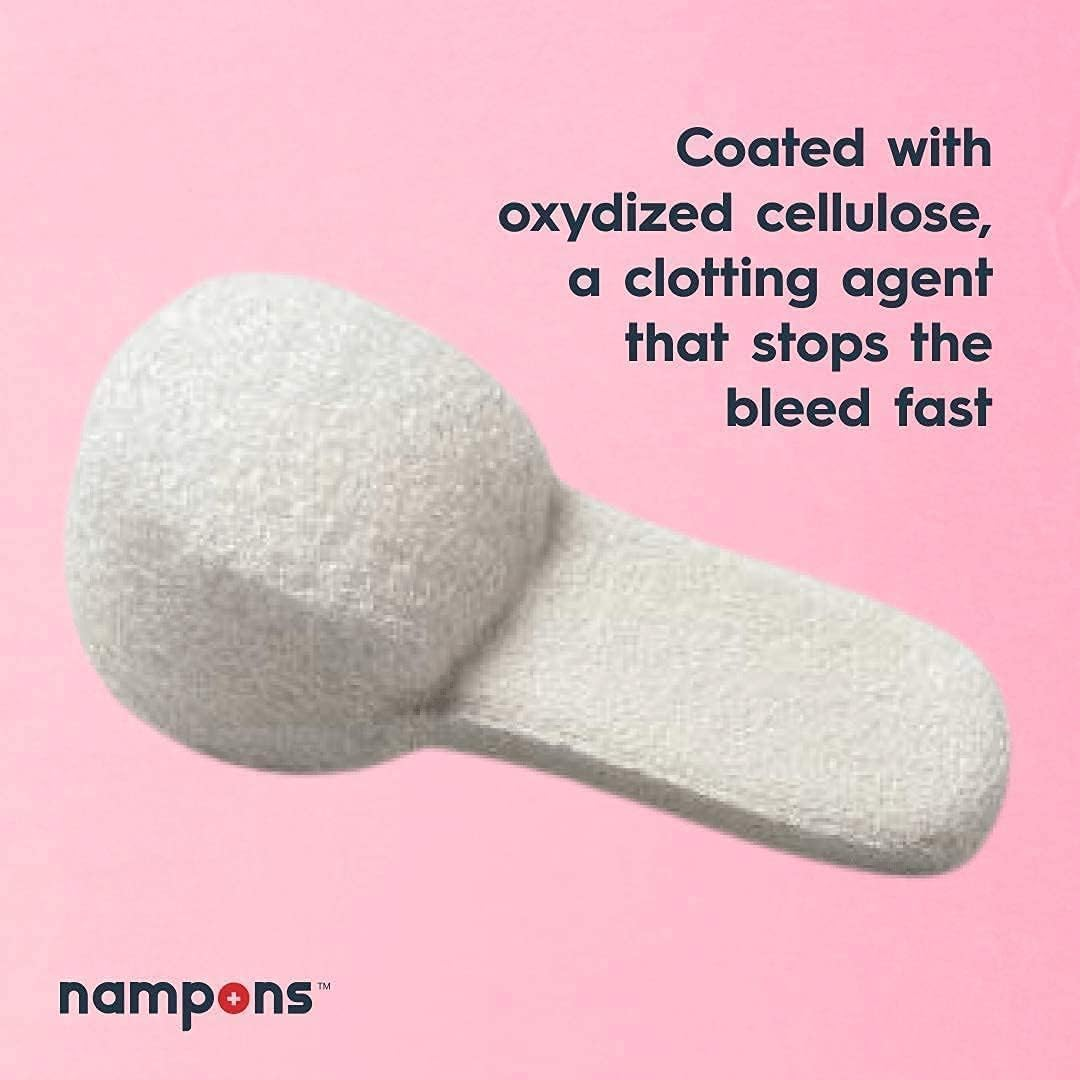 Nampons for Nosebleeds - 6 Nasal Plugs with Clotting Agent to Stop Nosebleeds Fast. Trusted by Doctors, Nurses and First Responders. Safe and Effective for Children, Adults, and Seniors image number 6