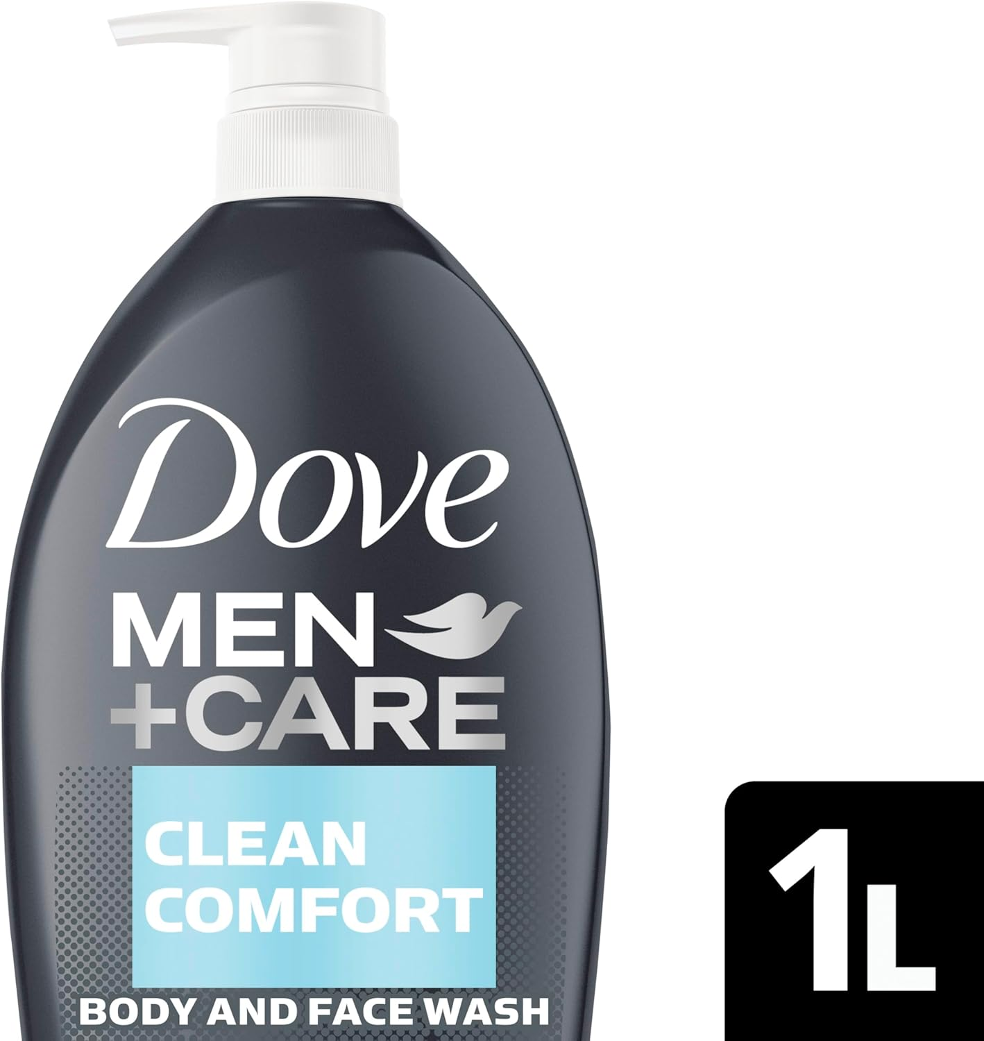Dove Men+Care Clean Comfort Body and Face Wash 1 L image number 6