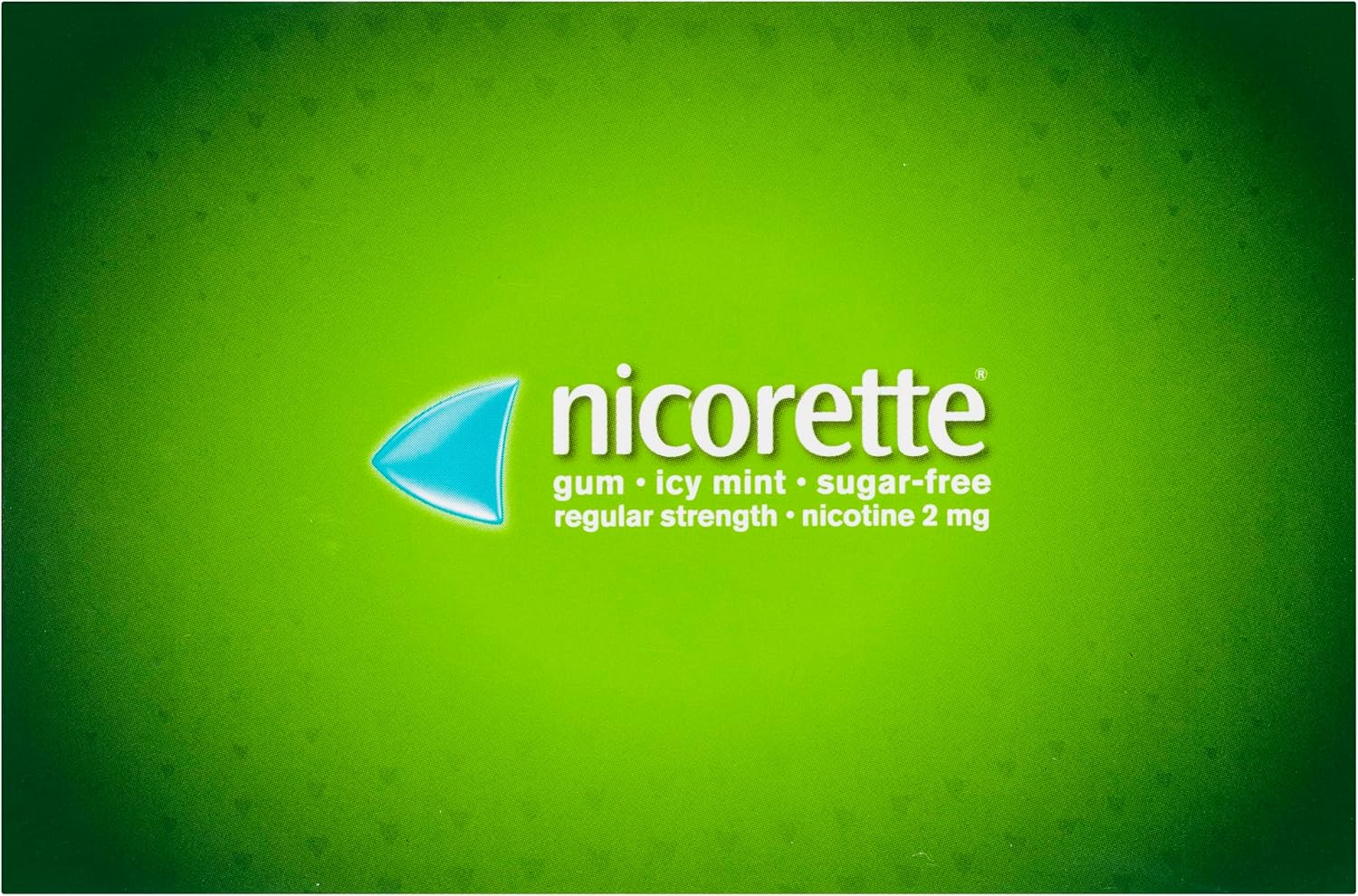 Nicorette Quit Smoking Regular Strength Nicotine Gum Icy Mint 210 Pack image number 5