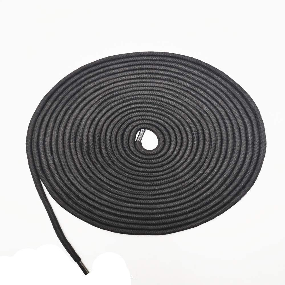 Soft Cotton Rope, 32 Feet / 10M Rope, 8Mm Thick, Soft Rope, Long Rope, Soft Tying Rope (Black + Deep Red)