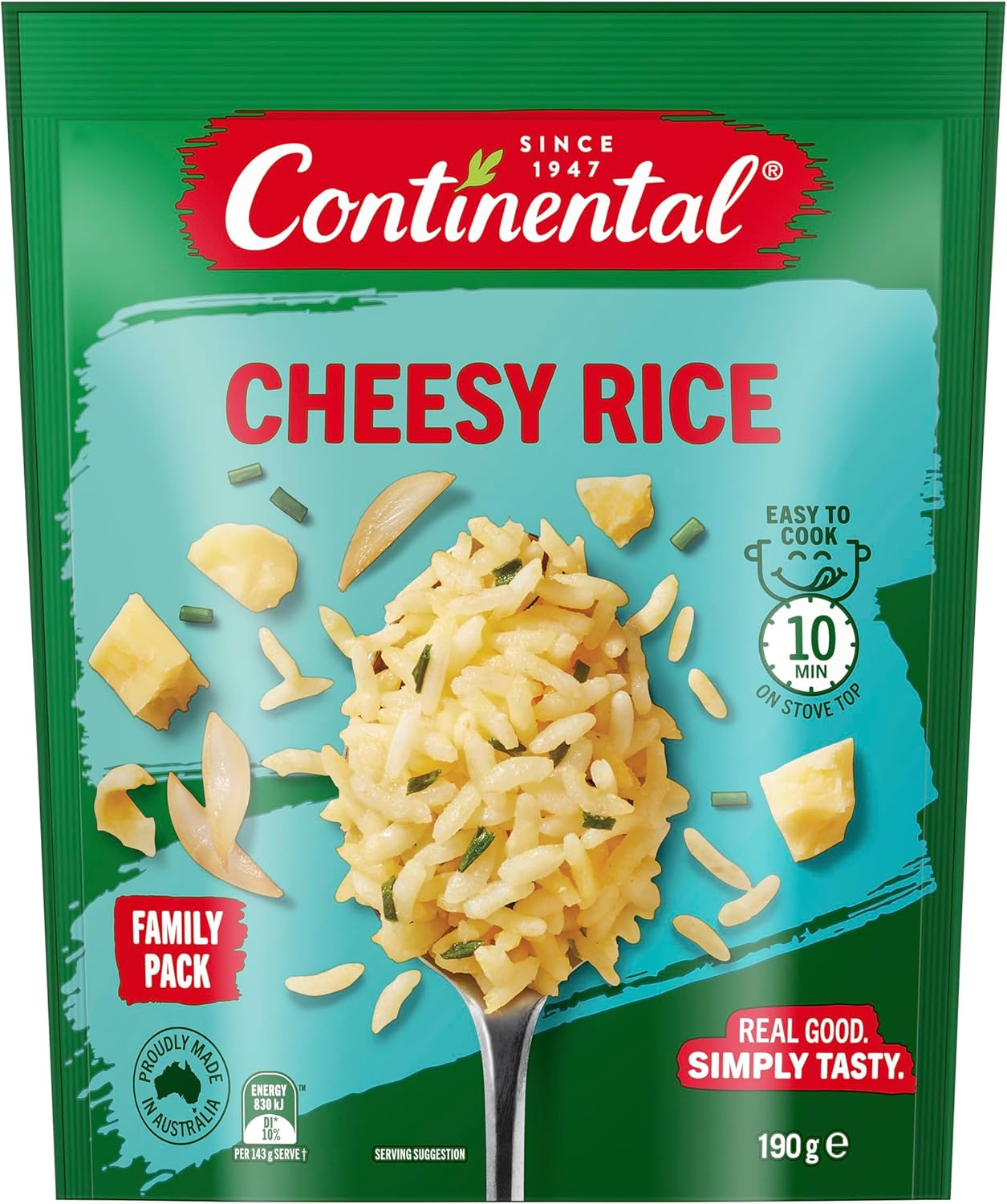 CON RICE FAM CHEESY 6X190G image number 5