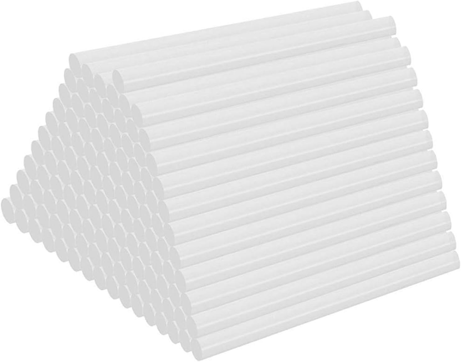 100 PCS Hot Glue Sticks, Mini Hot Glue Gun Sticks, Multipurpose Hot Melt Glue Gun Sticks for Kids Adults DIY Art Craft Sealing Repairing Decoration (10X0.7CM) image number 3
