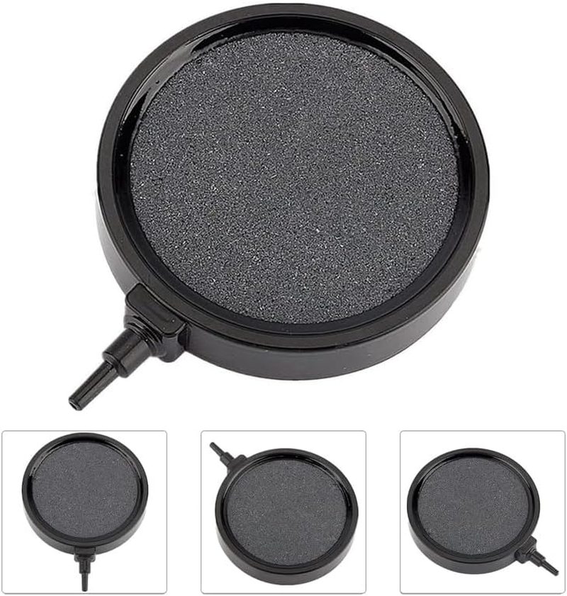 Air Bubble Disk Stone Aquarium Aerator Fish Tank Pump Hydroponics Oxygen