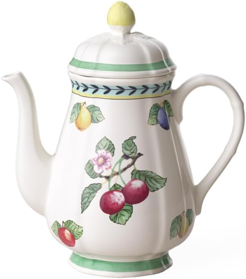 Villeroy & Boch 1044120070 Royal Coffee Pot, Classic Jug with Lid, Maofof High Quality Premium Porcelain, Dishwasher Safe, 1100 Ml image number 1