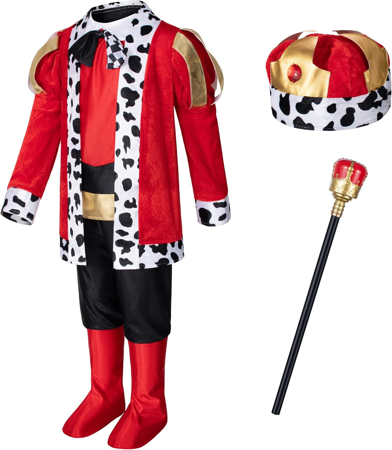 Elibelle Boys Dress-Up Royal Outfits Prince Charming Birthday Halloween Costume Cosplay for Kids