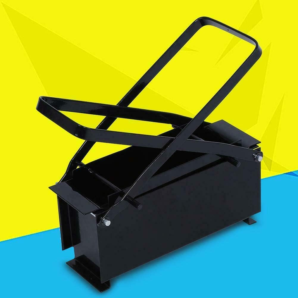 Alvinlite Briquette Press Paper Briquette Press, Manual Paper Press, Briquette Press for Waste Paper Briquettes, Steel Briquette Press, 13 X 26 X 9 Cm, Black image number 2