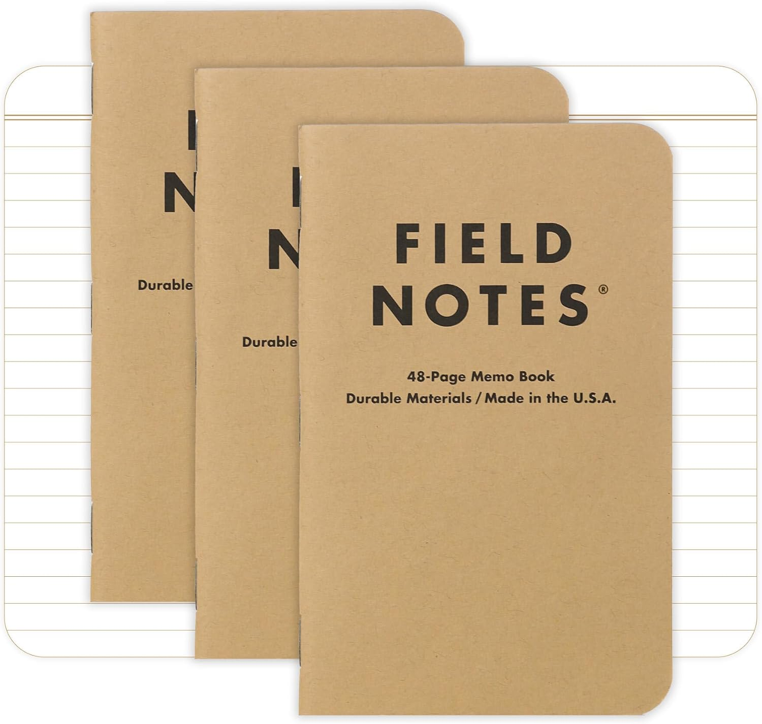 Field Notes Kraft Graph 3-Pack - Mixed Paper image number 3