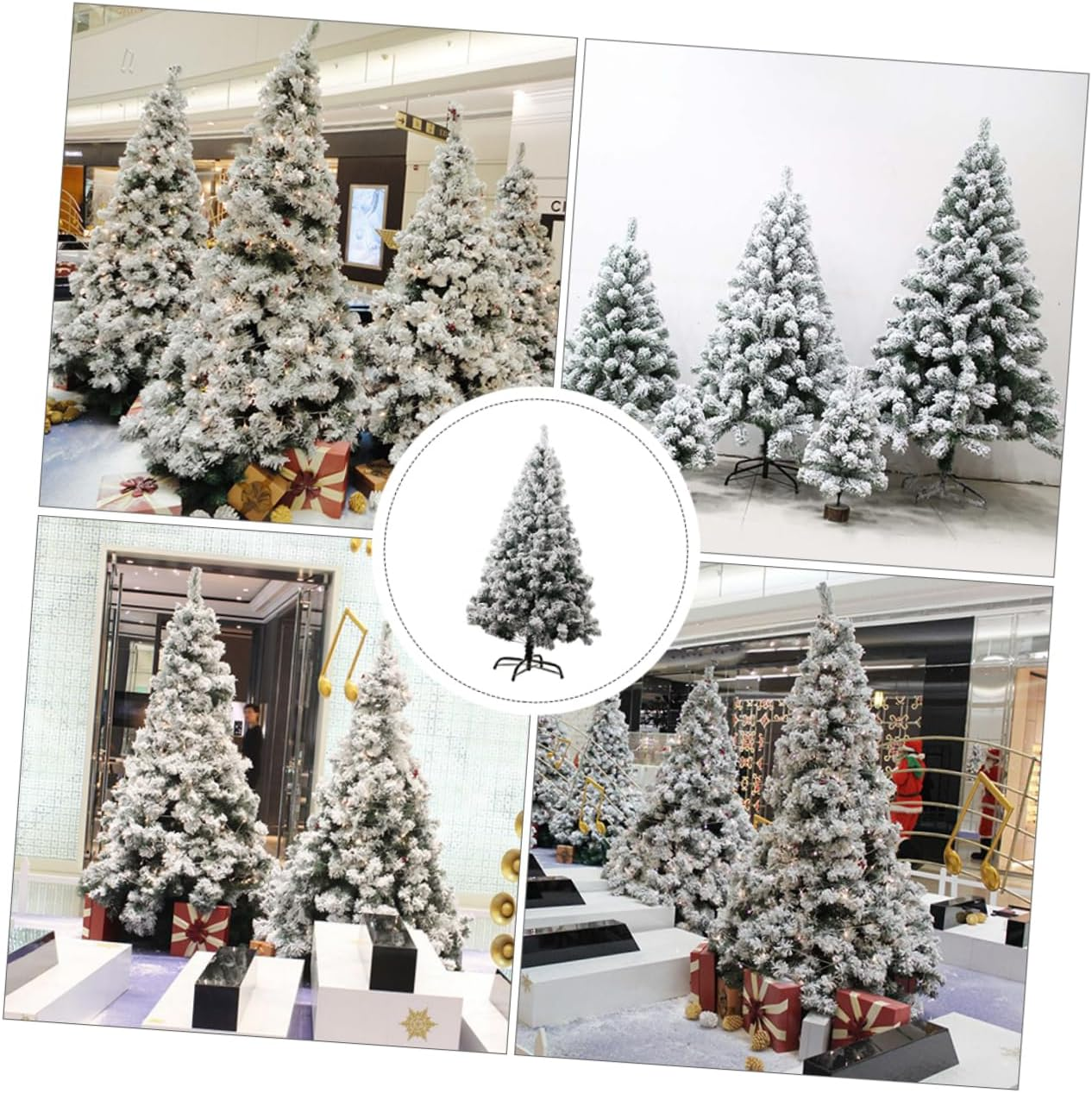 Christmas Tree Storage Bag Christmas Fake Snow Decoration Minichristmas Tree Xmas Tree Decoration