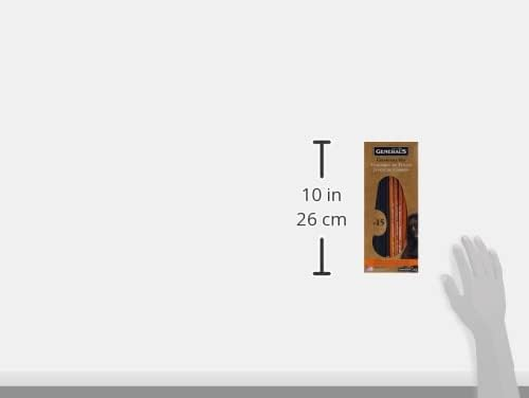 General Pencil Charcoal Kit, 13-Piece image number 1