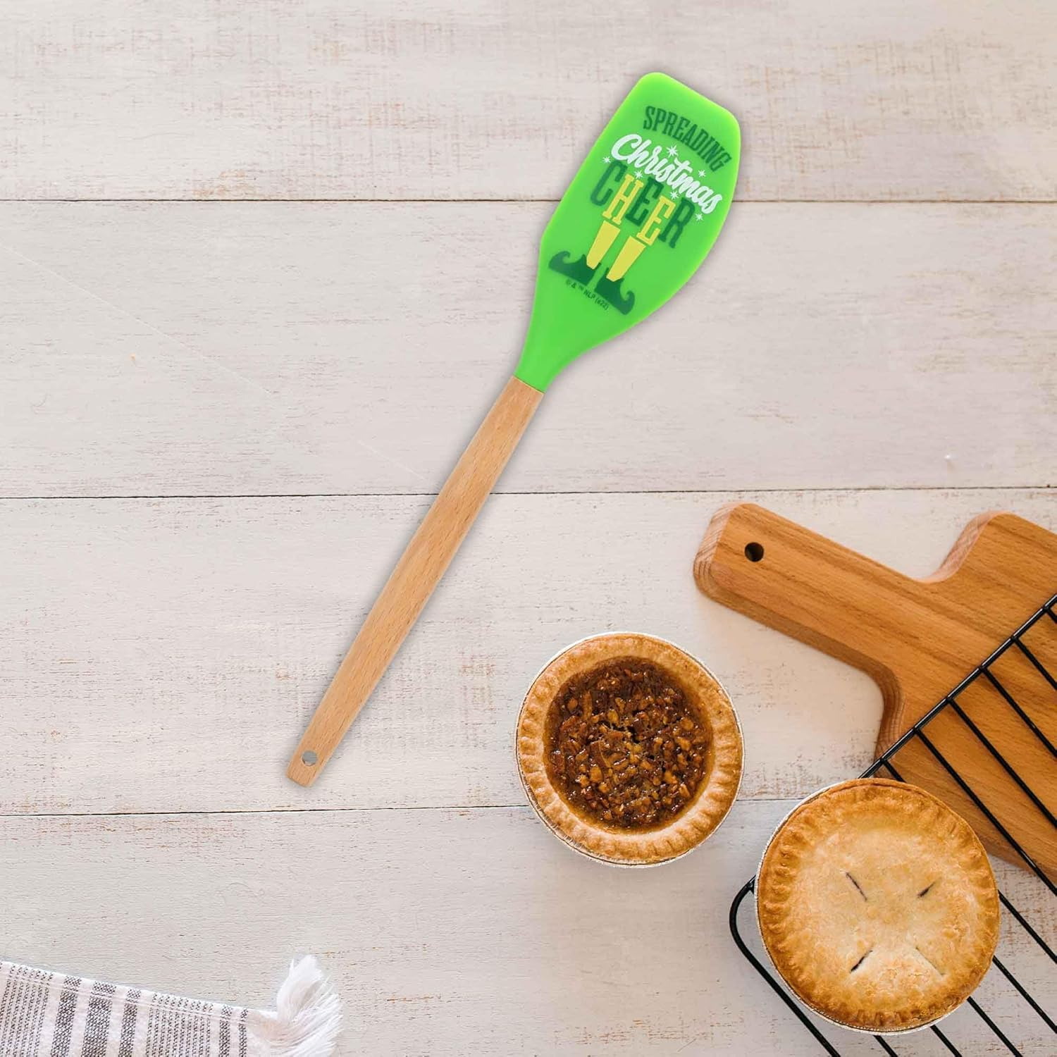 Elf Movie Spreading Christmas Cheer Silicone Scraper - Fun Elf Scraper for Holiday Baking - Great Gift Idea image number 2