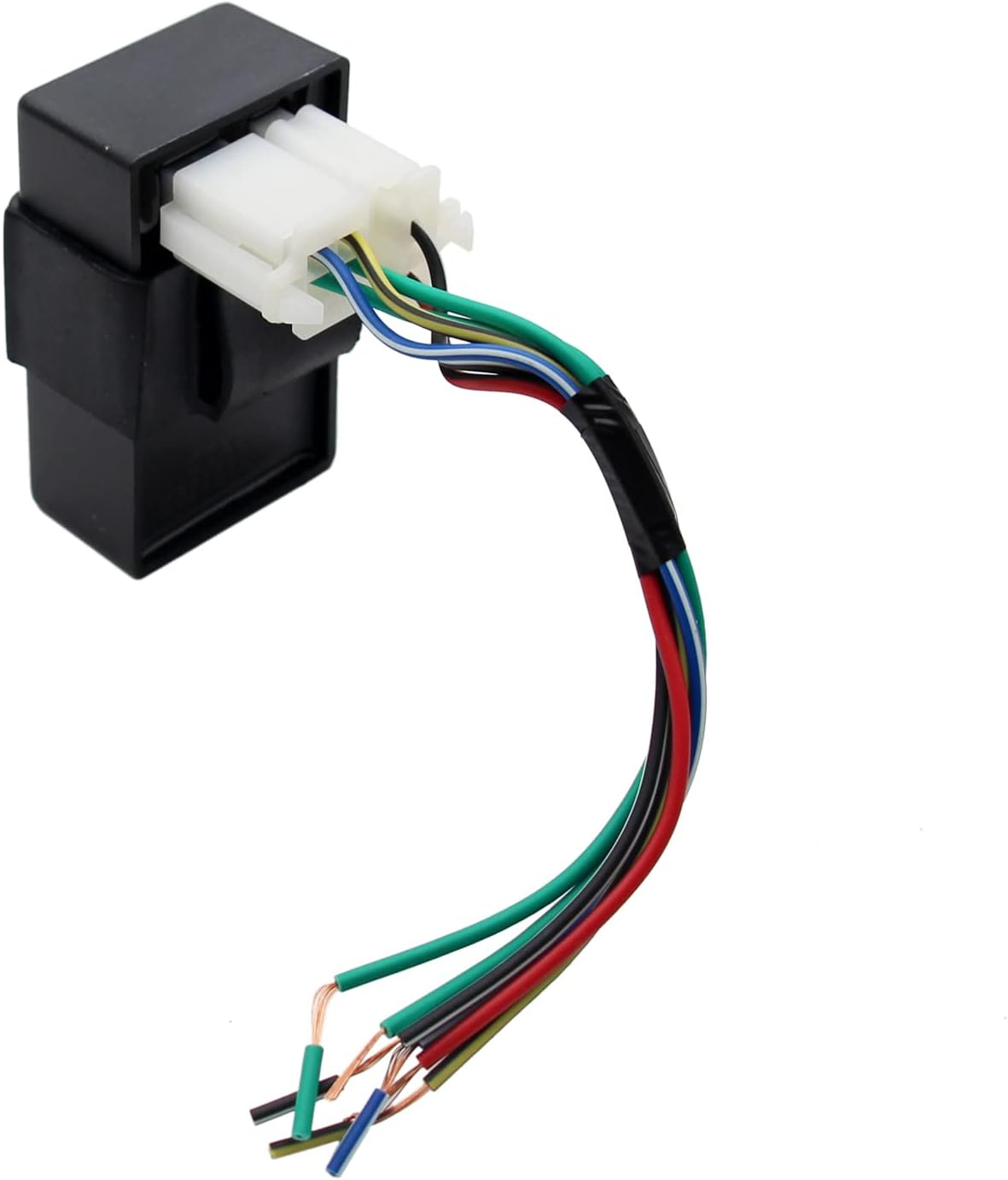 6 Pin AC CDI Box CDI Cable Wire Harness Adapter Connector for GY6 4 Stroke 50Cc 110Cc 125Cc 150Cc 200Cc 250Cc 300Cc Scooter Moped Quad ATV Go Kart Bike Taotao Jonway JCL (AC-CG-S) image number 2