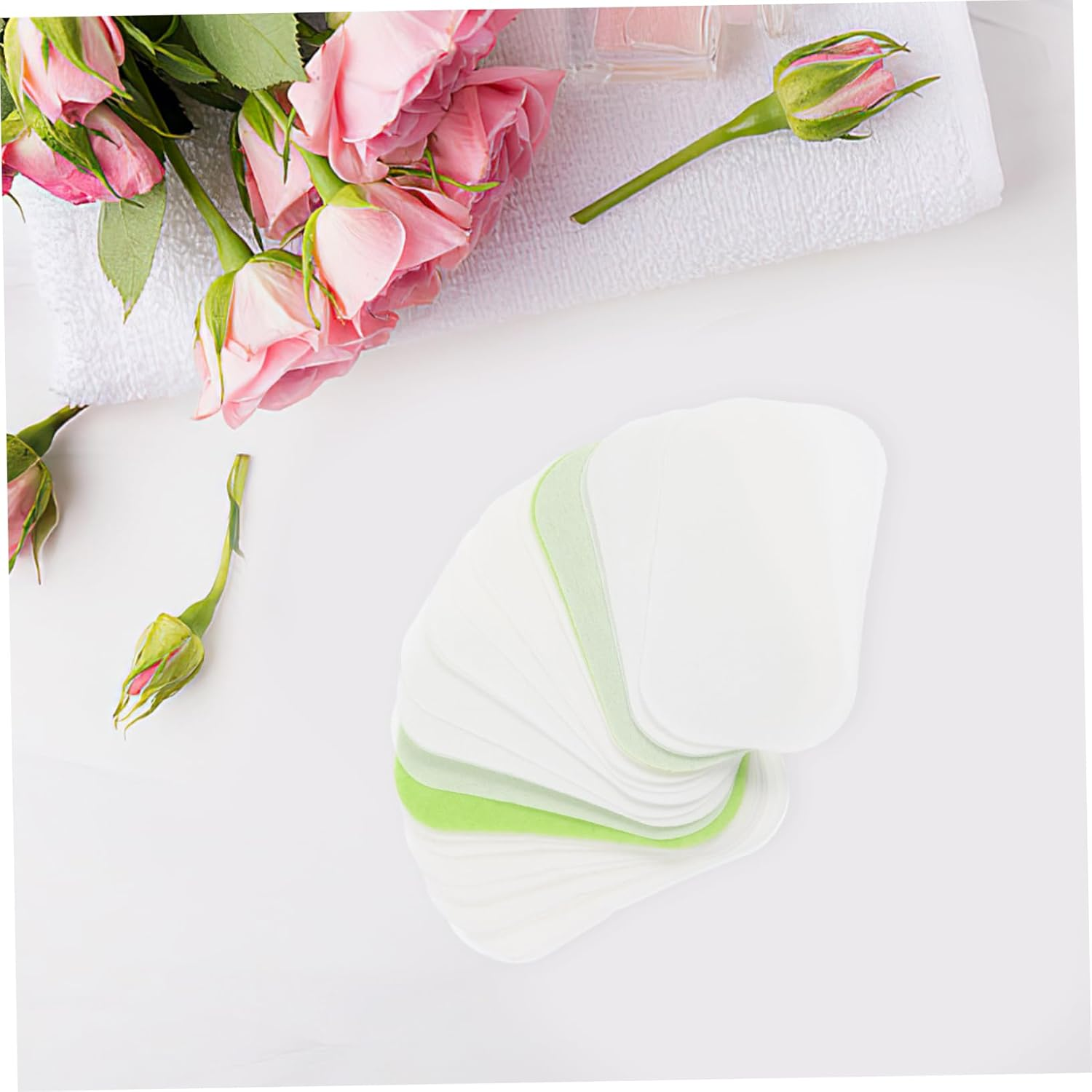 Milisten Travel Soap Sheets Refill 50Pcs Portable Soap Paper for Camping and Outdoor Hand Wash Compact for Hiking and Travel Essentials image number 1