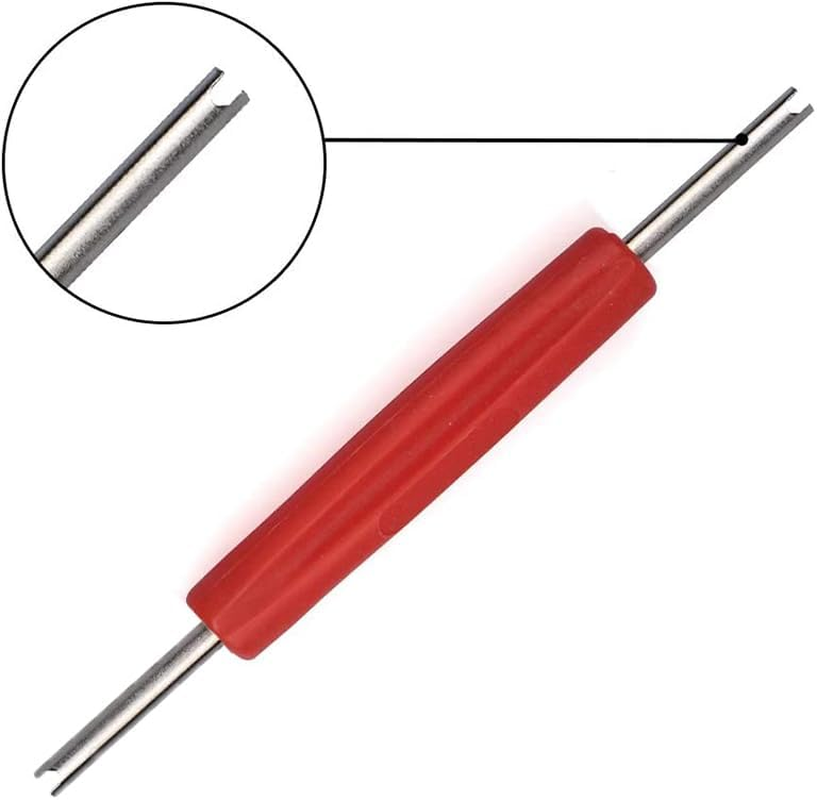 AIMALL 4PCS Tyre Valve Stem Remover Tool Set for Bike, Motorcycle & Vehicles, Lightweight, Portable, Corrosion-Resistant Steel Shaft, Durable Handle for Easy Tire Valve Removal image number 3