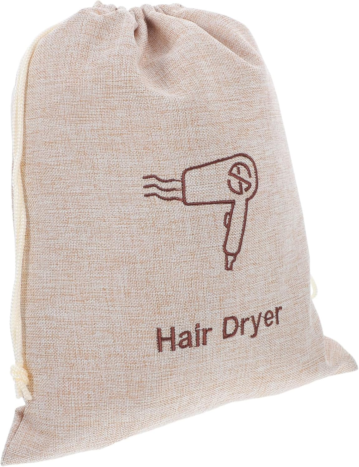 4Pcs Hair Dryer Storage Bag Drawstring Dustproof for Hotels and Guesthouses Travel Friendly Hair Dryer Bag image number 2