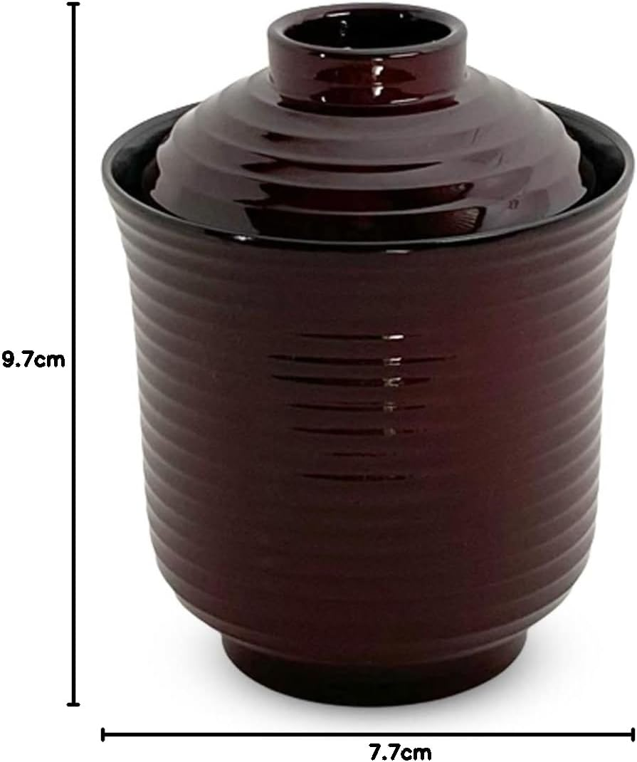 J-Kitchens Miso Soup Bowl, Soup Bowl, 7.8 Fl Oz (220 Cc), &Phi;3.0 X H 3.8 Inches (7.7 X 9.7 Cm), Line Chopsticks Wash Bowl (Small) Storage, Made in Japan