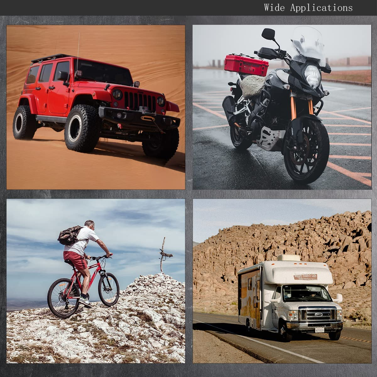 Tubeless Tire Repair Kit with 5 Plugs, Heavy Duty Puncture Repair Tool for Cars, Trucks, Motorcycles, Rvs, Tractors image number 2