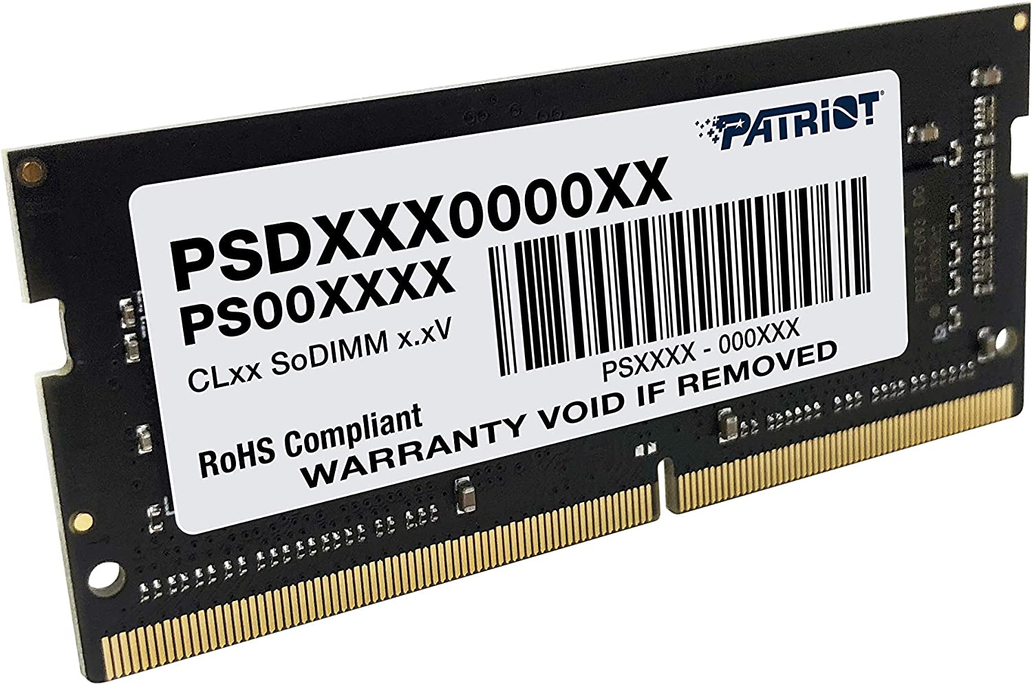 Patriot Signature Series DDR4 8GB (1 X 8GB) 2400Mhz (PC4-19200) SODIMM Memory Module
