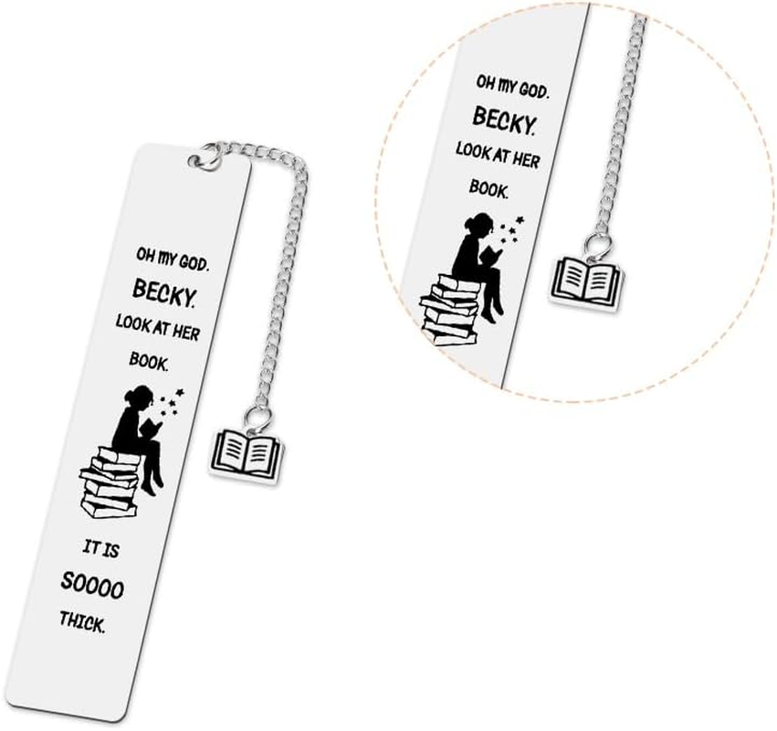 Funny Book Lover Gifts for Women Humorous Bookmark Gag Gifts for Reading Teachers Fun Gifts for Readers Book Marks for Reading Gifts for Girls Friend Humor Birthday Gifts Read Accessories for Women image number 4