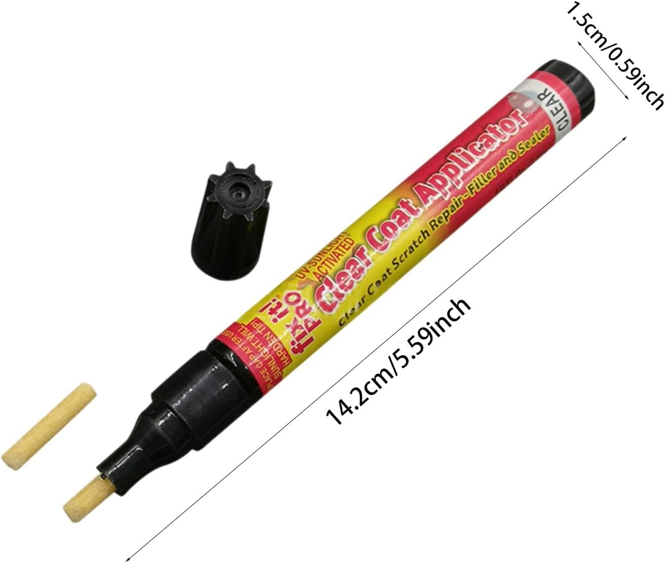 Car Paint Scratch Repair Pen Polishing Pen Colorless Clear Auto Scratch Remover Pen image number 3