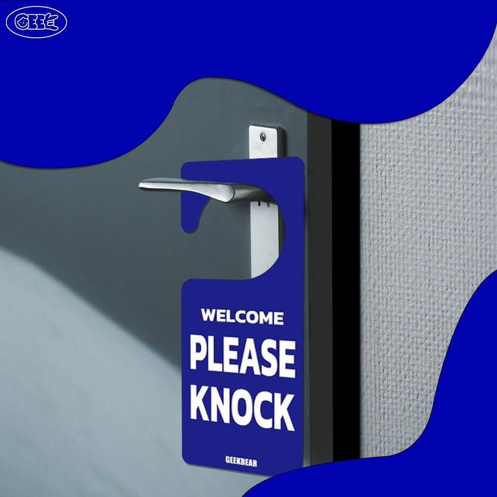 Do Not Disturb Door Hanger Sign (06. Dance, 2 Pack)