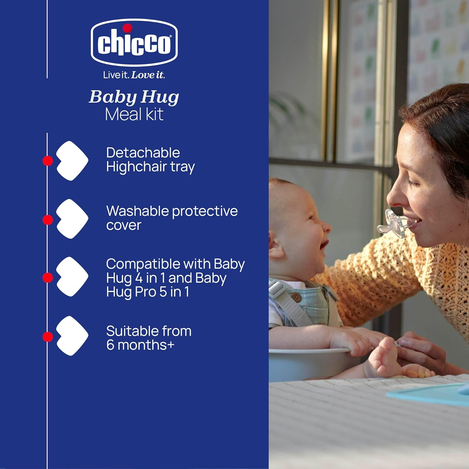 Chicco Baby Hug 4 in 1 Meal Kit image number 4