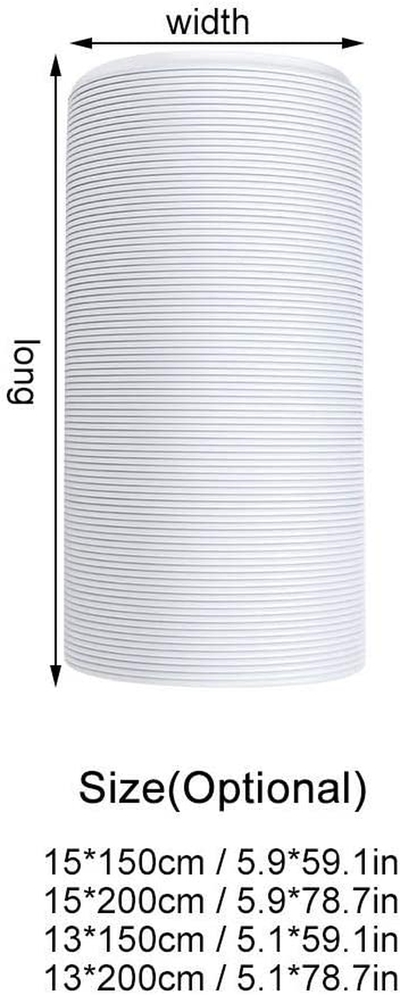 Air Conditioner Hose, Portable Universal Flexible Air Conditioner Exhaust Hose Tube Replacement Parts(15Cm*1.5M) image number 6