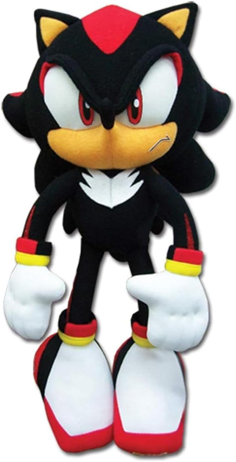 Great Eastern GE-8967 Sonic the Hedgehog - Shadow Plush, 12", Multicolor