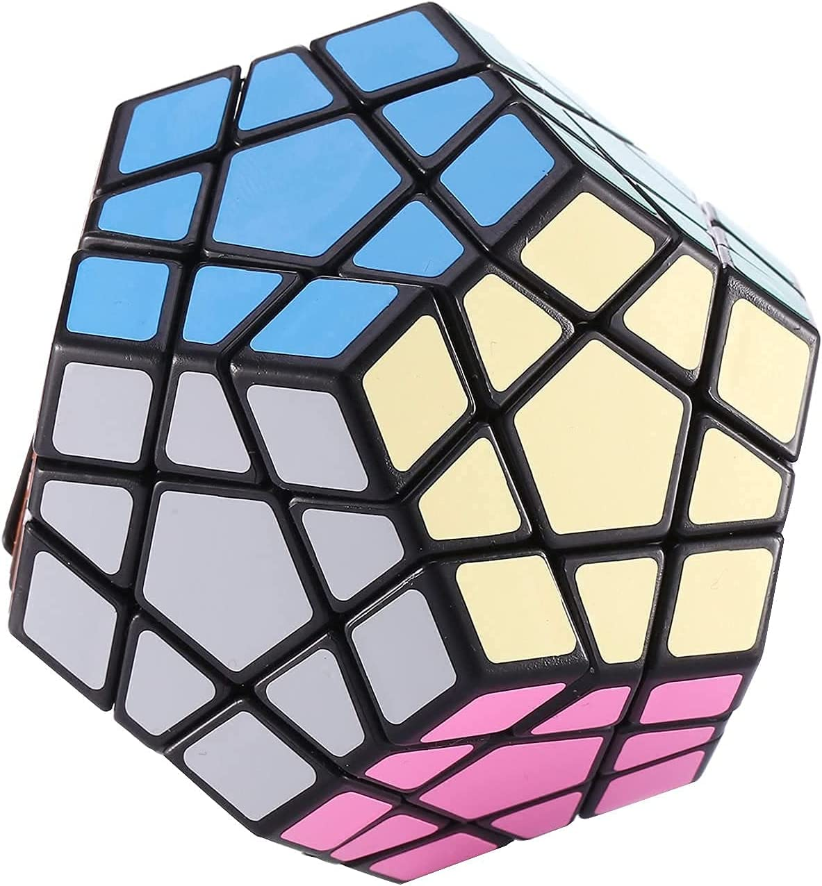 Dreampark 3X3 Megaminx Speed Cube Puzzle Toy, Black