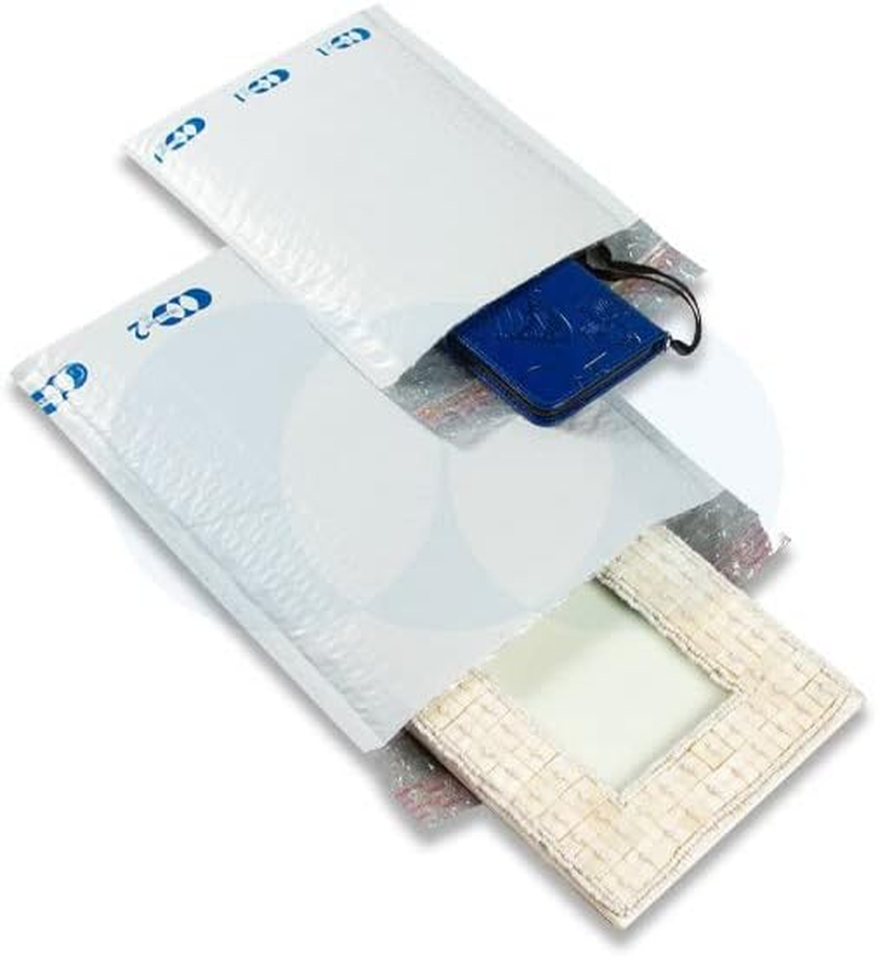 Polycell 50 Mm Flap No. 4 Maxi Tuff Bubble Mailer Bag 100-Pieces Box, 265 Mm X 375 Mm Size image number 1