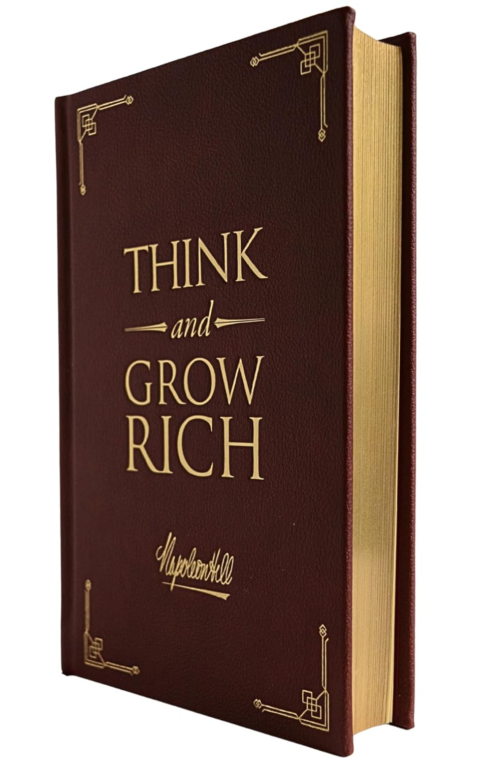 Think and Grow Rich&reg; Deluxe Leather Edition: the Original, Unedited 1937 Text image number 3